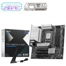 MSI PRO B860M-A WIFI placa base Intel B860 LGA 1851 (Socket V1) micro ATX (Espera 4 dias)