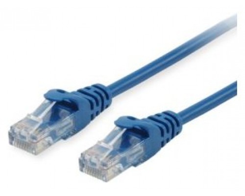 LATIGUILLO CATEGORIA 6A U/UTP LSZH 0.25M COLOR AZUL