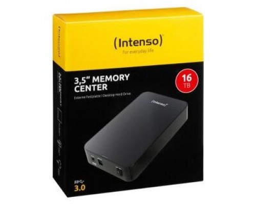 Intenso HDD Externo 6031520 16TB 3.5" USB 3.0 Negr