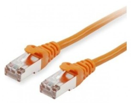 LATIGUILLO CATEGORIA 6A S/FTP LSZH 0.15M COLOR NARANJA