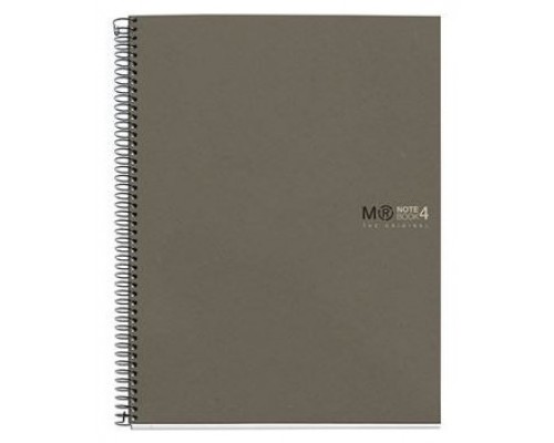 CUADERNO 100% RECICLADO NB-4 A4 120HOJAS ECOGRIS MIQUELRIUS 6082 (Espera 4 dias)