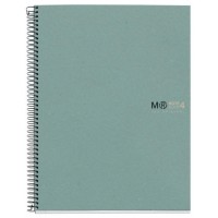 CUADERNO 100% RECICLADO NB-4 A4 120HOJAS ECOAZUL MIQUELRIUS 6083 (Espera 4 dias)