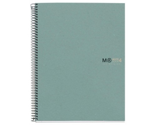 CUADERNO 100% RECICLADO NB-4 A4 120HOJAS ECOAZUL MIQUELRIUS 6083 (Espera 4 dias)