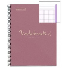 CUADERNO 100% RECICLADO NB-1 A4 80HOJAS ECOLAVANDA EMOTIONS MIQUELRIUS 6090 (Espera 4 dias)