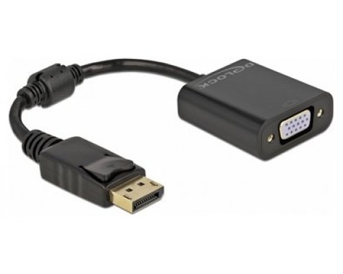 Delock Adaptador Displayport 1.2 macho a VGA15 pin