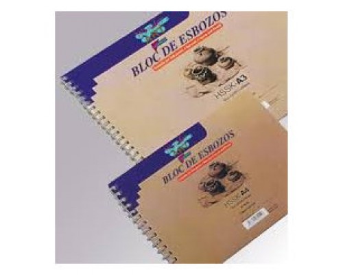 CUADERNO DIBUJO A3 ESBOZOS 30 HJS. 160GMS. HSSK WONDER ART BY PRYSE 6230012 (Espera 4 dias)