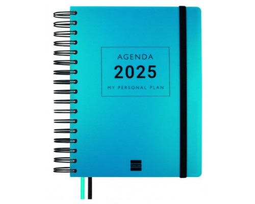 AGENDA 16 MESES SEPTIEMBRE 2024-DICIEMBRE 2025 4º 155X217 SEMANA VISTA VERTICAL TEMPUS AZUL FINOCAM 626600425 (Espera 4 dias)