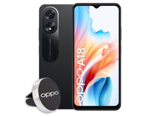 SMARTPHONE OPPO A18 6.5"" (4+128GB) BLACK (Espera 4 dias)