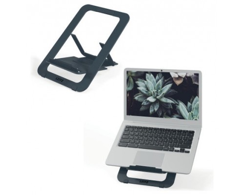 SOPORTE ELEVADOR PARA PORTATIL AJUSTABLE ALUMINIO EXTRAPLANO ERGO LEITZ 63460089 (Espera 4 dias)