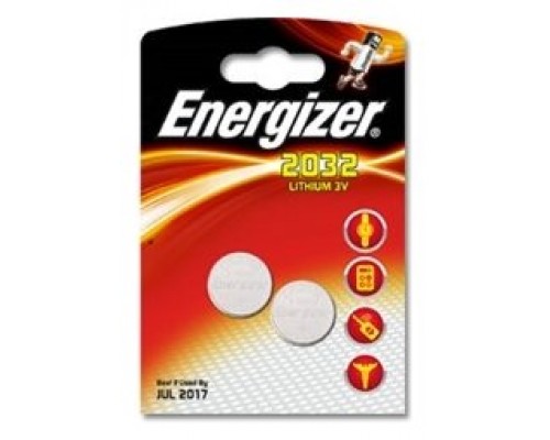 BLISTER 2 PILAS DE BOTON MODELO CR 2032 ENERGIZER E301021401 (Espera 4 dias)