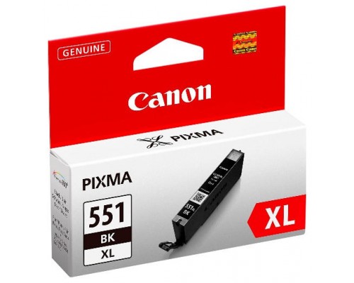 CARTUCHO ORIG CANON CLI-551XL BK NEGRO