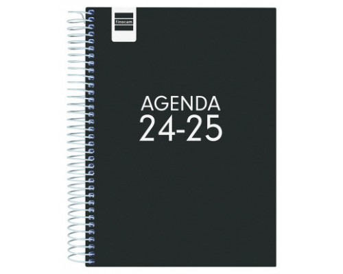 AGENDA ESCOLAR 2024-2025 4º 155X212 1 DÍA PÁGINA COOL NEGRO FINOCAM 645060325 (Espera 4 dias)