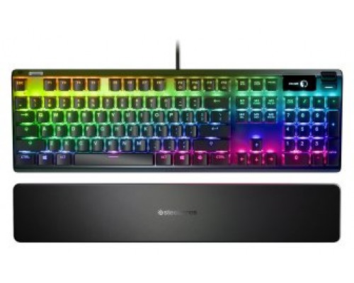 Steelseries APEX PRO teclado USB QWERTY Inglés del Reino Unido Negro (Espera 4 dias)