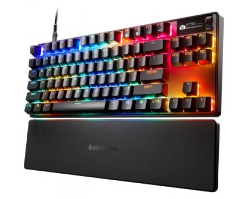 Steelseries APEX PRO TKL GEN 3 teclado Juego USB Inglés de EE. UU. Negro (Espera 4 dias)