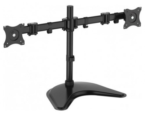 SOPORTE DE MESA CON BASE EQUIP 650118 PARA 2 PANTALLAS