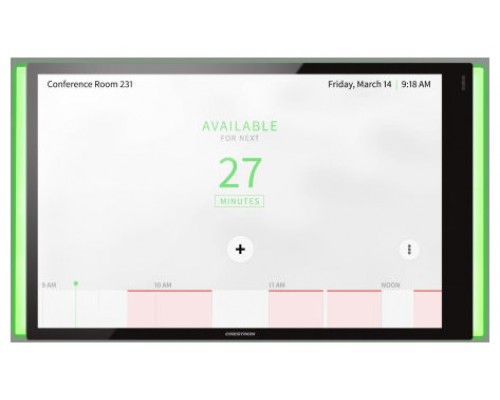 CRESTRON ROOM AVAILABILITY LIGHT BAR FOR TSW-1070 SERIES, BLACK SMOOTH (TSW-1070-LB-B-S) 6511125 (Espera 4 dias)
