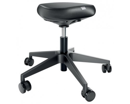 TABURETE ERGO CON RUEDAS COLOR NEGRO LEITZ 65780095 (Espera 4 dias)