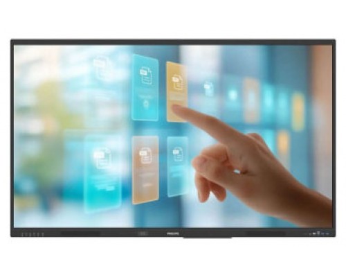 (NEW) PHILIPS EDUCATION 65" E-LINE, UHD, ANDROID 14, IR 40 TOUCH, USB-C, NFC, HDMI OUT, WIRESS SCREEN SHARING, WAVE (65BDL4252E/00) (Espera 4 dias)-105105 (NEW) PHILIPS EDUCATION 65" E-LINE, UHD, ANDROID 14, IR 40 TOUCH, USB-C, NFC, HDMI OUT, WIRESS SCREEN SHARING, WAVE (65BDL4252E/00) (Espera 4 dias)