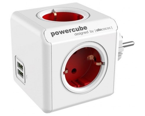 POWERCUBE ORIGINAL  2 USB 5 TOMAS DE CORRIENTE. 
