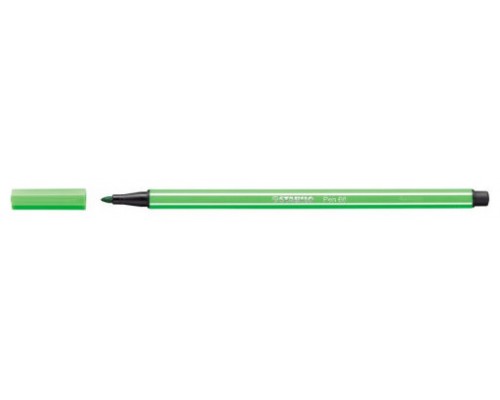 ROTULADOR PUNTA FIBRA MEDIA 1MM. PEN 68 VERDE HOJA STABILO 68/43 (MIN10) (Espera 4 dias)