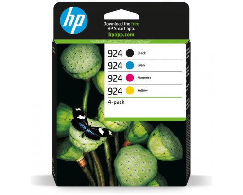 HP 924 PACK 4 COLORES CMYK (Espera 4 dias)