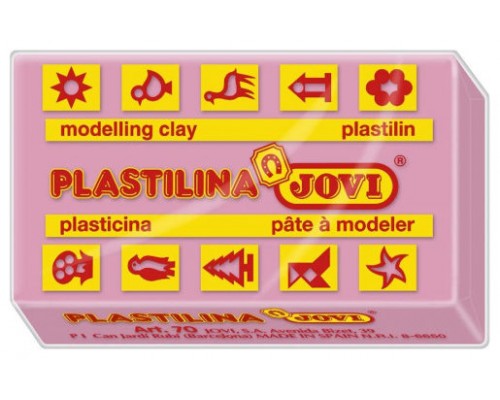 CAJA 30 PASTILLAS PLASTILINA 50 G - ROSA JOVI 7007 (Espera 4 dias)