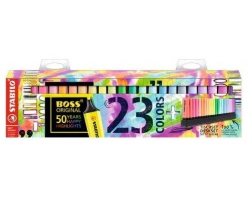 ESTUCHE ARTY 23 BOSS COLORES SURTIDOS STABILO 7023-01-5-20 (Espera 4 dias)