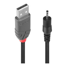Lindy 70265 cable de transmisión Negro 1,5 m USB A EIAJ-01 (2.5 mm, 0.7 mm) (Espera 4 dias)-1051 Lindy 70265 cable de transmisión Negro 1,5 m USB A EIAJ-01 (2.5 mm, 0.7 mm) (Espera 4 dias)