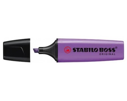 MARCADOR FLUORESCENTE BOSS ORIGINAL TRAZO 2/5MM. VIOLETA STABILO 70/55 (MIN10) (Espera 4 dias)