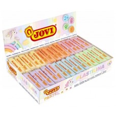 CAJA EXPOSITORA 30 PASTILLAS PLASTILINA 50 G COLORES PASTEL (5 UDS X 6 COLORES)  JOVI 70P (Espera 4 dias)