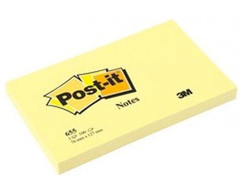 BLOC 100 HOJAS NOTAS ADHESIVAS 76X127MM CANARY YELLOW 6830-CY-W10 POST-IT 7100317839 (Espera 4 dias)