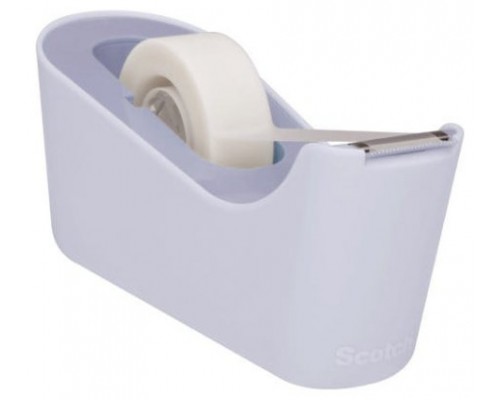 PACK DISPENSADOR PORTARROLLOS C18 COLOR LAVANDA + 6 ROLLOS CINTA INVISIBLE 19MM X 33M MAGIC C18-L6 SCOTH 7100180402 (Espera 4 dias)