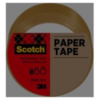 ROLLO CINTA DE PAPEL 50MTSX50MM. COLOR MARRÓN SCOTCH 7100301 (Espera 4 dias)