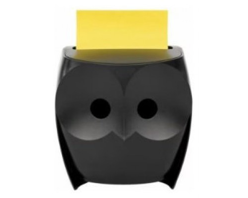 PACK DISPENSADOR Z-NOTES BÚHO NEGRO + 2 BLOCS 45 HOJAS 76X76MM POST-IT SUPER STICKY Z-NOTES OWL-330 SCOTH 7100322315 (Espera 4 dias)