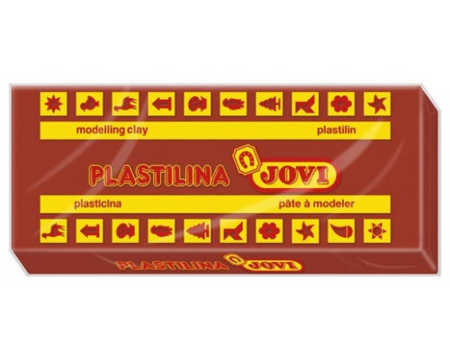 CAJA 15 PASTILLAS PLASTILINA 150 G - MARRÓN JOVI 7109 (Espera 4 dias)