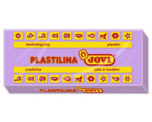 CAJA 15 PASTILLAS PLASTILINA 150 G - LILA JOVI 7114 (Espera 4 dias)