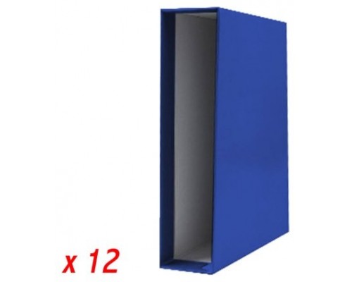 FUNDA ARCHIVADOR COLOR AZUL A4 280X320X86 GRAFOPLAS 7171430 (MIN12) (Espera 4 dias)