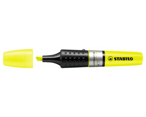 MARCADOR FLUORESCENTE LUMINATOR TRAZO 2 /5MM  AMARILLO STABILO 71 /24 (MIN5) (Espera 4 dias)