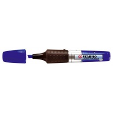 MARCADOR FLUORESCENTE LUMINATOR TRAZO 2/5MM. AZUL STABILO 71/41 (MIN5) (Espera 4 dias)