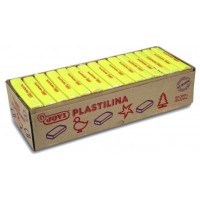 CAJA 15 PASTILLAS PLASTILINA 350 G - AMARILLO OSCURO JOVI 7203 (Espera 4 dias)