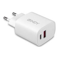 Lindy 73413 cargador de dispositivo móvil Universal Blanco Corriente alterna Carga rápida Interior (Espera 4 dias)-1052 Lindy 73413 cargador de dispositivo móvil Universal Blanco Corriente alterna Carga rápida Interior (Espera 4 dias)