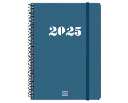 AGENDA 2025 BASIC MY E10 155X212MM SEMANA VISTA HORIZONTAL AZUL FINOCAM 743501025 (Espera 4 dias)