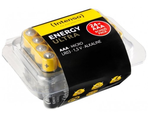 Intenso Pila Alcalina energy ultra AAALR03 Box-24