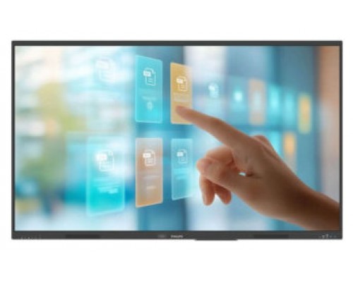 (NEW) PHILIPS EDUCATION 75" E-LINE, UHD, ANDROID 14, IR 40 TOUCH, USB-C, NFC, HDMI OUT, WIRESS SCREEN SHARING, WAVE (75BDL4252E/00) (Espera 4 dias)-105124 (NEW) PHILIPS EDUCATION 75" E-LINE, UHD, ANDROID 14, IR 40 TOUCH, USB-C, NFC, HDMI OUT, WIRESS SCREEN SHARING, WAVE (75BDL4252E/00) (Espera 4 dias)