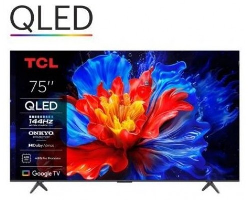 TCL 75P8K TV 75" QLED 4K / 144 HZ / Onkyo Sound