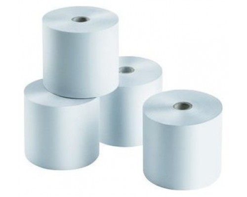 PAPEL ELECTRA BLANCO 75X65 MM- PAQUTE 10 ROLLOS -