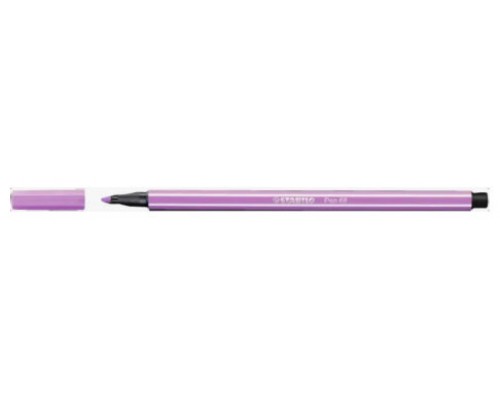 ROTULADOR PREMIUM CON PUNTA DE FIBRA BISELADA PEN 68 MAX COLOR LILA STABILO 768/58 (MIN10) (Espera 4 dias)