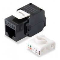 KIT 8 UDS CONECTOR HEMBRA RJ45 UTP CAT6A PANEL