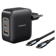 Intenso | KIT Cargador GaN W100ACC + Cable USB-C