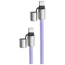 Intenso Lanyard Cable USB-C > C 1,65 m Lila-123 Intenso Lanyard Cable USB-C > C 1,65 m Lila